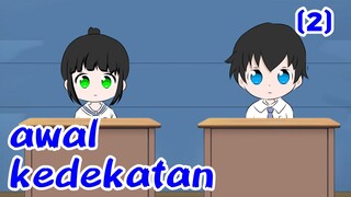 (2) awal kedekatan -my dihao animation || animasi sekolah