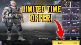 BUYING CRATE FOR ONLY 1 CP! | LIMITED TIME OFFER ONLY! COD MOBILE