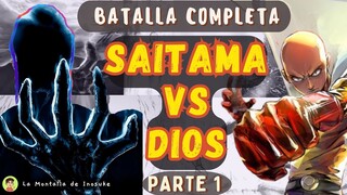 SAITAMA vs DIOS: Una BATALLA de proporciones ÉPICAS | ONE PUNCH MAN | Manga Narrado PRIMERA PARTE