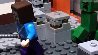 【Semuanya bisa dilakukan dengan LEGO】C reeper! (Animasi gerak berhenti Lego)