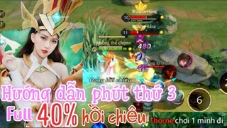 [Master lauriel] Hướng Dẫn Có 40% Hồi Chiêu Phút Thứ 3 Cho Lauriel