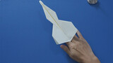 Latest design! Rebel javelin-like paper plane flies super far