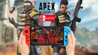 WIPING OUT PC PLAYERS USING NINTENDO SWITC! APEX LEGENDS SWITCH GAMEPLAY