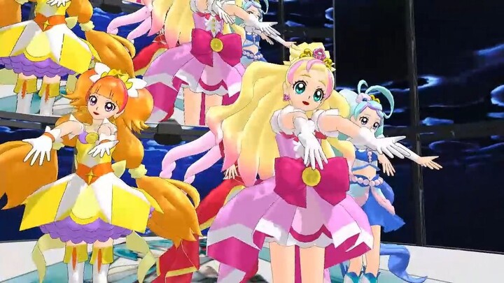 【MMDプリキュア】プリンセスプリキュアですーぱーあふぇくしょん