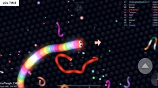 Slither.io A.I. 100,000+ Score Epic Slitherio Gameplay #83 5