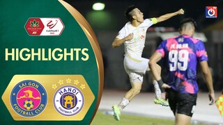 Highlights Sài Gòn - Hà Nội FC | Tuấn Hải nỗ lực phá bóng bất thành, Văn Quyết tỏa sáng cứu rỗi HN