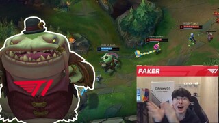 Thanh niên dám nhờn với Tahm Kench trong tay Faker và cái kết mặn đắng