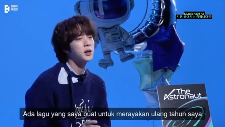 [INDO SUB] BTS JIN ‘The Astronaut’ Introduction