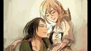 『AMV/LYRICS』"YMIR X HISTORIA" I LOVE YOU 3000-