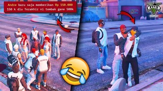 JELOOL DICHALLENGE BUNUH KELUARGA TRICKSTER ! DAPET 500 RIBU ! WKWK - GTA V ROLEPLAY INDONESIA