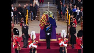 Queen Elizabeth II's Coffin Begins Its Final Journey