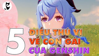 5 điều THÚ VỊ về CON GÁI trong GENSHIN IMPACT có thể bạn ĐÃ BỎ LỠ | GANYU mặc đồ MẤT 2 TIẾNG