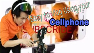 Easy Vlog By  Using Cellphone