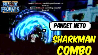 Blox Fruits #23 - COMBO FOR SHARKMAN  | Roblox (Filipino)