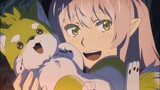 looks adorable Ariane and Ponta - Gaikotsu Kishi-sama, Tadaima Isekai e Odekakechuu Episode 5
