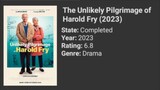 the unlikely pilgmage of harold fry by mr.E
