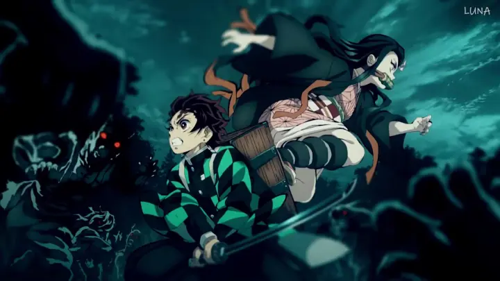 Demon Slayer Kimetsu No Yaiba Ending Full From The Edge Fictionjunction Ft Lisa Bilibili