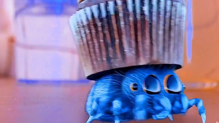 Animasi anak-anak: Kisah laba-laba biru kecil