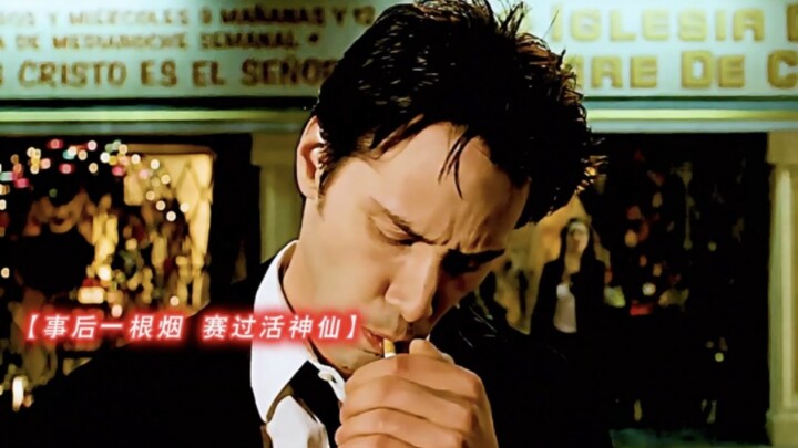 物理驱魔第一人约翰·康斯坦丁。 敢向撒旦竖中指的男人