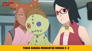 Perjalanan Sarada dan Choho ke Takigakure! Tugas Sarada Mengantar Boneka Part 2