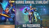 Karrie Annual Starlight Skin Script Mathilda Patch No Password - Mobile Legends
