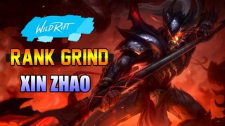 XIN ZHAO GRINDING RANK - WILD RIFT