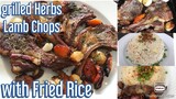 GRILLED HERBS LAMB CHOPS with FRIED RICE