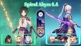 Spiral Abyss 4.4 Xiao C3 & Ayaka Freeze | Genshin Impact