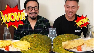 SMORK PORK PORRIDGE (CHAGEMPOMBA) EATING CHALLENGE || SMORK PORK CHAGEMPOMBA MUKBANG || EATING SHOW