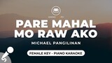 Pare Mahal Mo Raw Ako - Michael Pangilinan (Female Key - Piano Karaoke)