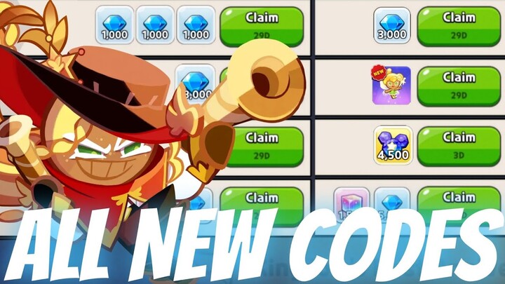 ALL NEW & Active CODES After the UPDATE in Cookie Run Kingdom!