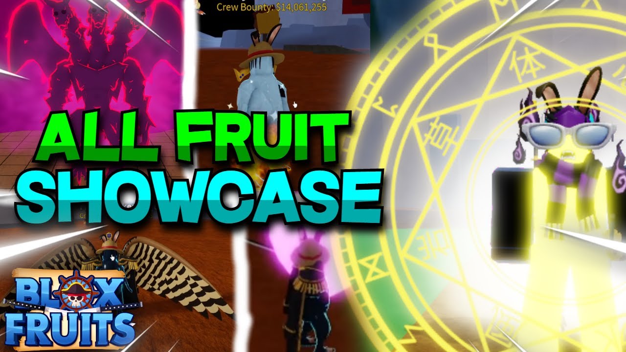 REWORKED: DARK Fruit Showcase in Blox fruits (ROBLOX) - Update 17 part 3 