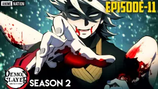 Demon Slayer Season 2 Episode 11 ( Entertainment District Arc ) in Hindi  | Explained | Anime Nation