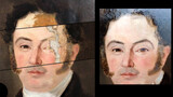 Painting Conservation Process | The Damaged Oil Painting Rejuvenated