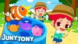 Once I Caught a Fish Alive | Let’s Go Fishing | Fishing Song | Nursery Rhymes & Kids Songs| JunyTony