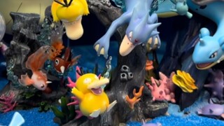 Bậc thầy cảnh quan Pokémon Ocean, XO Studio Gotha Duck Set/Goldfish King Set Unboxing Review