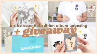 quick bts be essential edition album unboxing + giveaway (philippines) 💽✨ 〰️ all things kyot 🤍