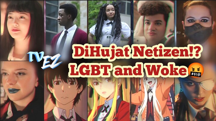 KAKEGURUI "BET" DIhujat Netizen Tidak Sesuai dan Woke LGBT
