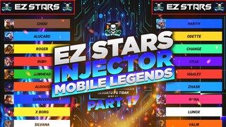 EZ STARS INJECTOR PART 17 | MOBILE LEGENDS | TAGALOG TUTORIAL