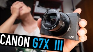 CANON G7x iii THẬT BẤT NGỜ (Canon đã update firmware vào tháng 11/2019)