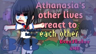 Athanasia's other lives react to each other || Ayano AU (Yan Sim) || 3/8 || OverShaker AMU || wmmap