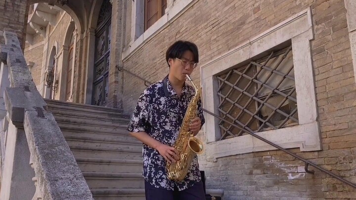 "ยอดนักสืบจิ๋วโคนัน" การแสดงแซ็กโซโฟนโดย Gong Zhixu saxophone