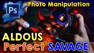 Aldous Perfect Savage | Mobile Legends | Digital Art | Photoshop Photo Manipulation | zeti