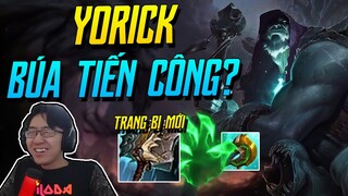 (LMHT) Yorick Búa Tiến Công mới siêu phá nhà NHƯNG tôi đi FARM NGƯỜI ... | Trang bị mới | iLoda