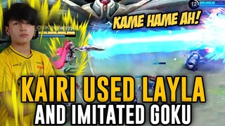 WHEN KAIRI USED LAYLA IN RANK GAME AND IMITATED GOKU