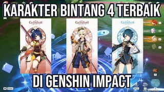 Karakter Bintang 4 Terbaik di Genshin Impact