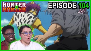 MOREL VS CHEETU! | Hunter x Hunter Episode 104 Reaction