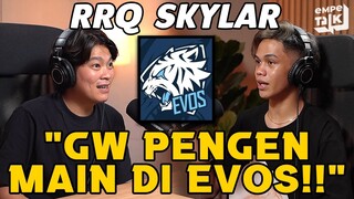 SKYLAR TERNYATA PERNAH DITOLAK RRQ‼️ LAH KOK BISA⁉️ - EMPETALK RRQ Skylar