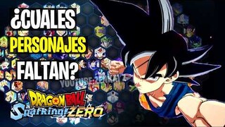 🔴Qué personajes FALTAN en el ROSTER de SPARKING ZERO? (Van 100) Mi Predicción