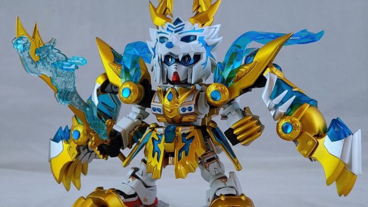 ชุดเสือ(??) Sun Quan Gundam ที่ผมเล่น(สร้างโดย Moyu) มาได้เป็นปีแล้วเหรอ?